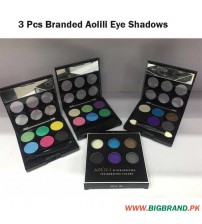 3 Pcs Branded Aolili Eye Shadows
